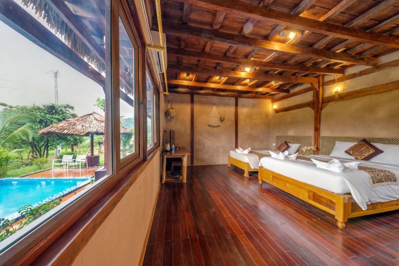 Mai Chau Onsen Retreat Hotel ภายนอก รูปภาพ